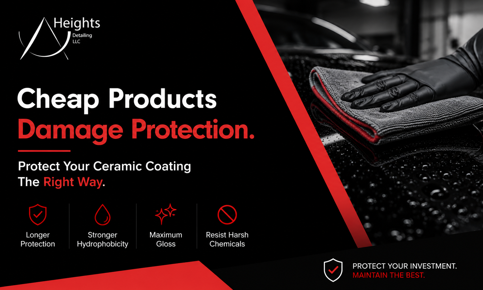 How Cheap Detailing Products Destroy Your Ceramic Coating