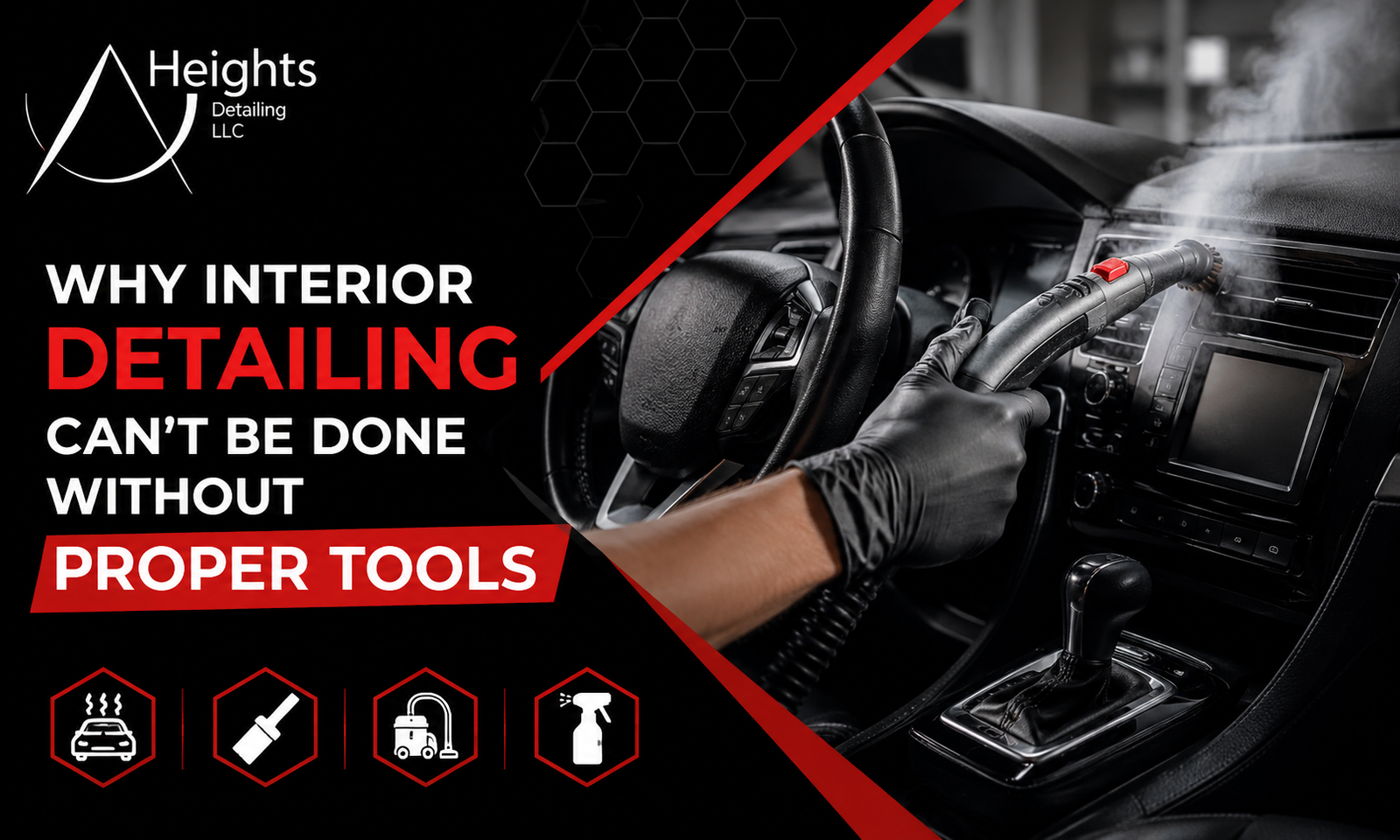 Why Interior Detailing Can’t Be Done Without Proper Tools