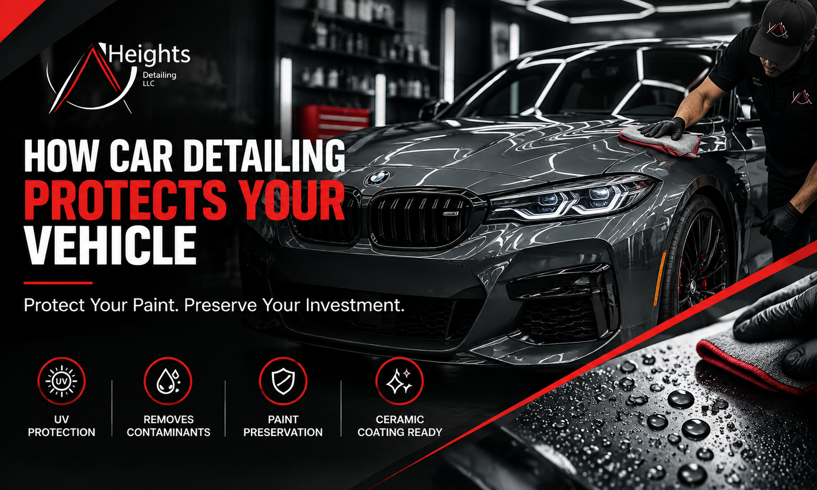 How Car Detailing Protects Your Vehicle From Everyday Damage